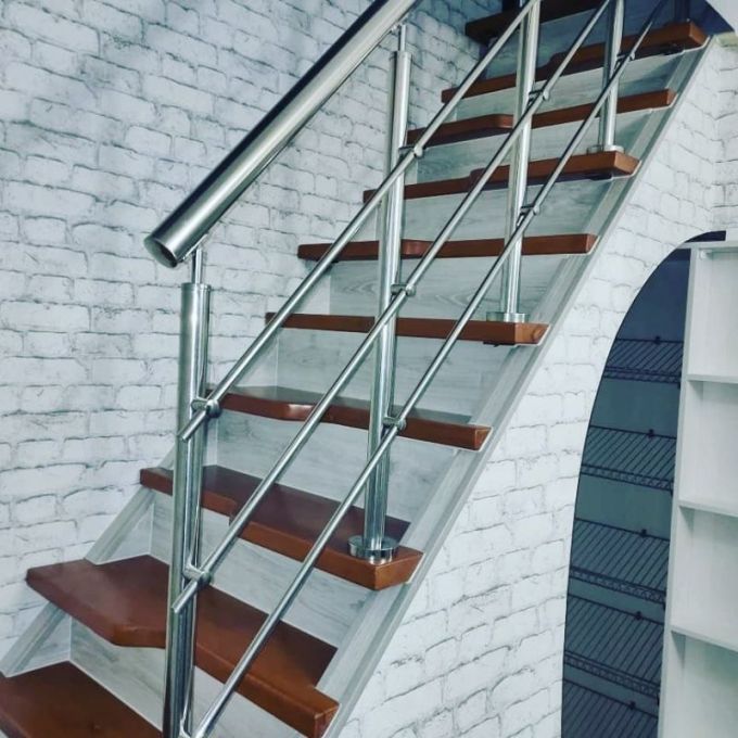 Перила из нержавейки для самостоятельной сборки