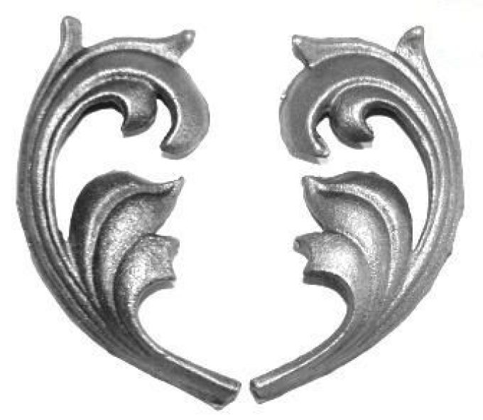 Лист литье (пара)